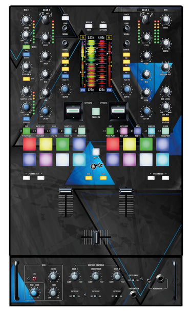 Rane 72 Skin Metallic Bermuda Blue